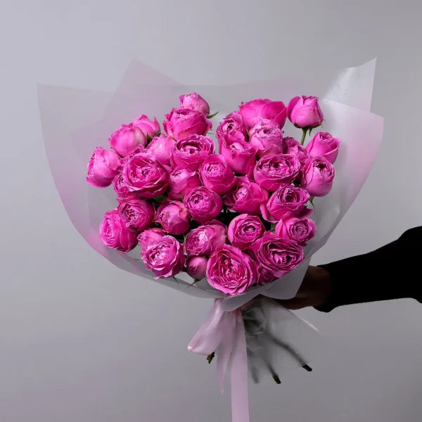 Hot Pink Lace spray roses