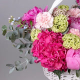 Pastel Harmony Basket