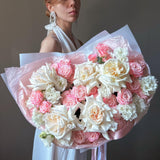 Peony Bloom & Eustoma