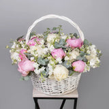Peony Delight Basket