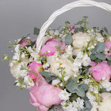 Peony Delight Basket