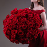 Velvet Bloom Rose Bouquet