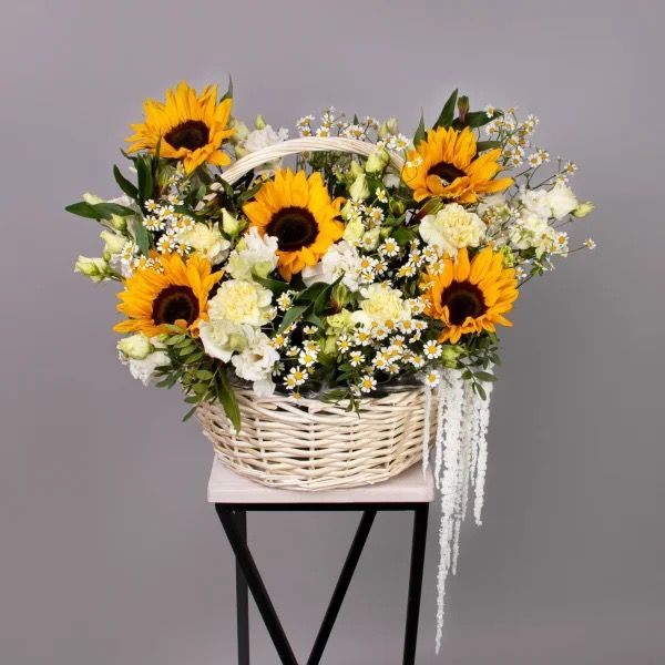 Sunflower Passion Basket