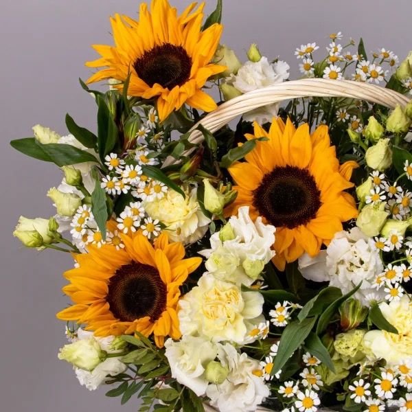 Sunflower Passion Basket