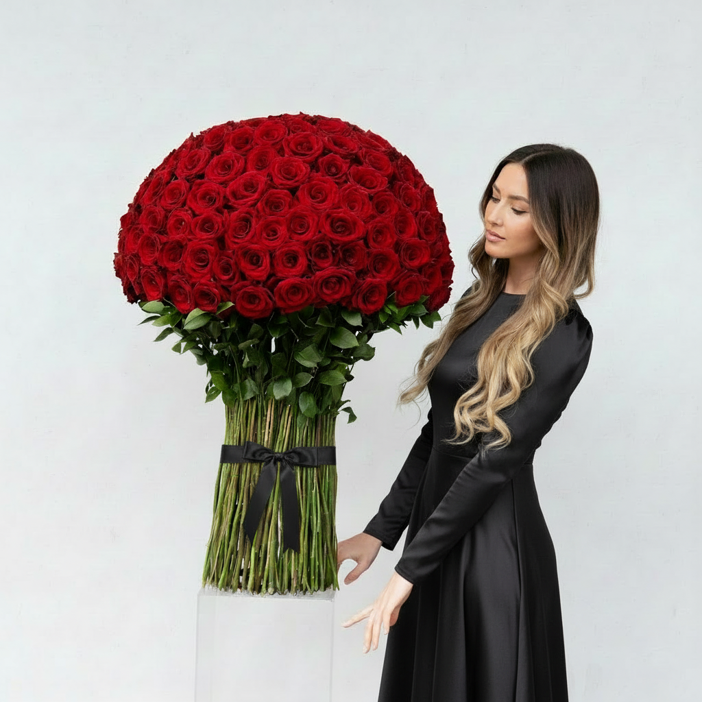 200 Red Rose Bouquet