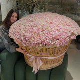 1000 Blush Roses